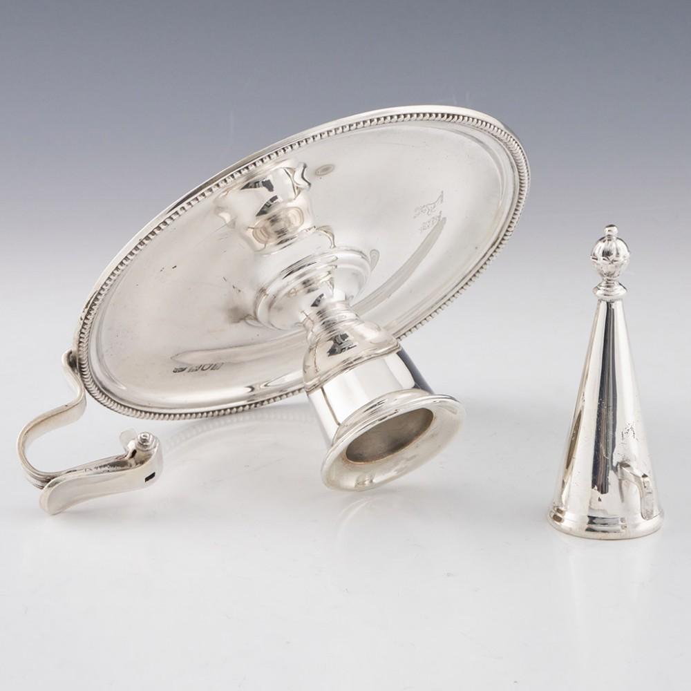 Sterling Silver Chamberstick London 1903 In Good Condition In Tunbridge Wells, GB