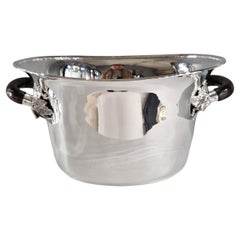 Secchiello per champagne in argento Sterling per raffreddare il vino