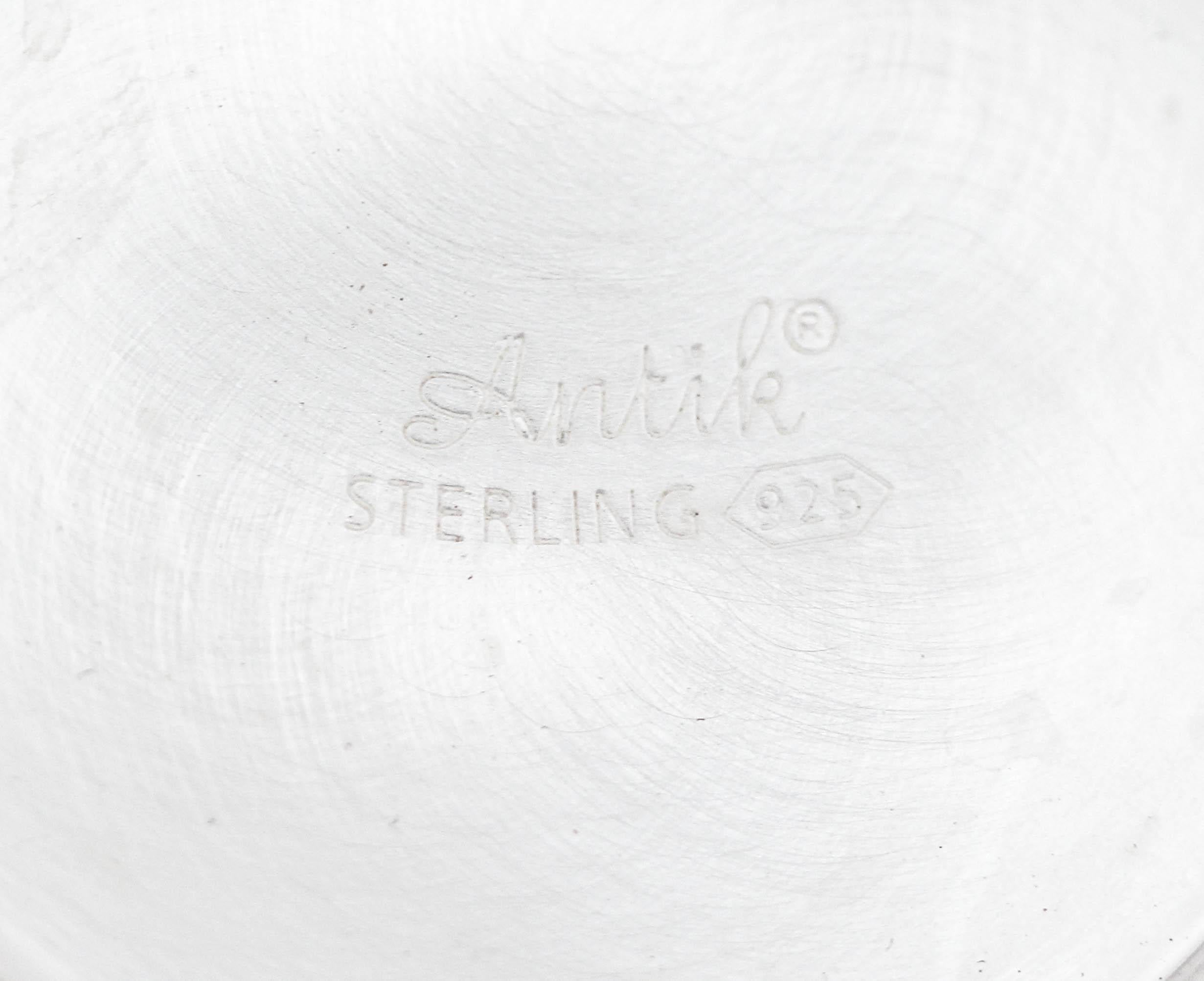 Contemporary Sterling Silver Charity (Tzedakah)Box For Sale