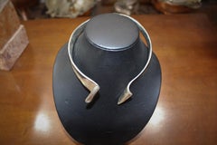 Sterling Silver, Choker, Ribbon, Handmade, Italy