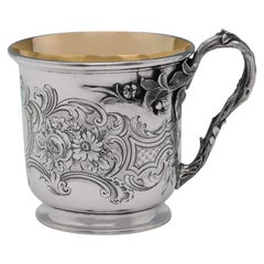 Sterling Silver Christening Mug