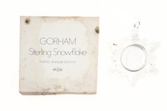 Sterling Silver Christmas Ornament