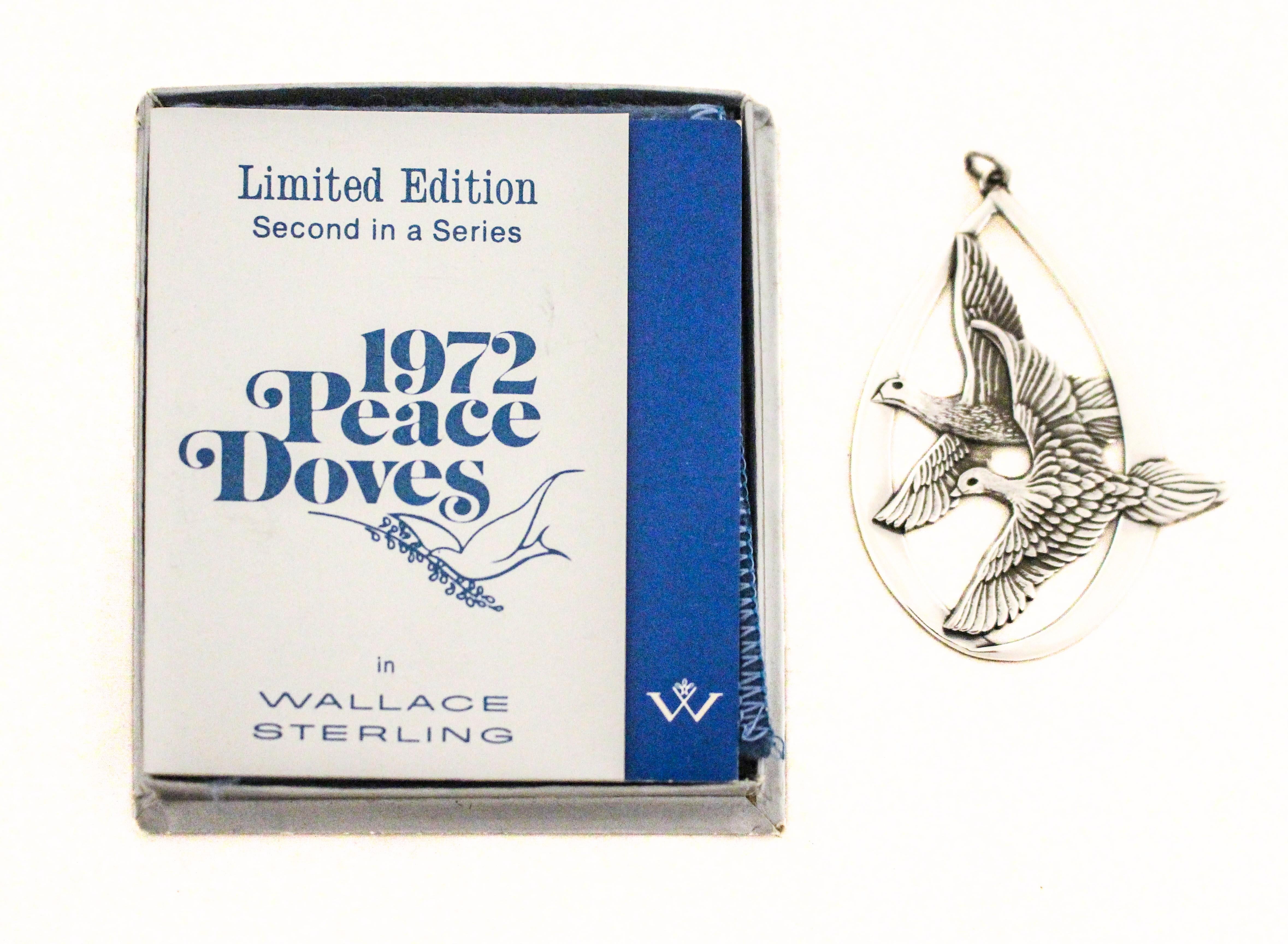 Americano Ornamento natalizio in argento sterling in vendita