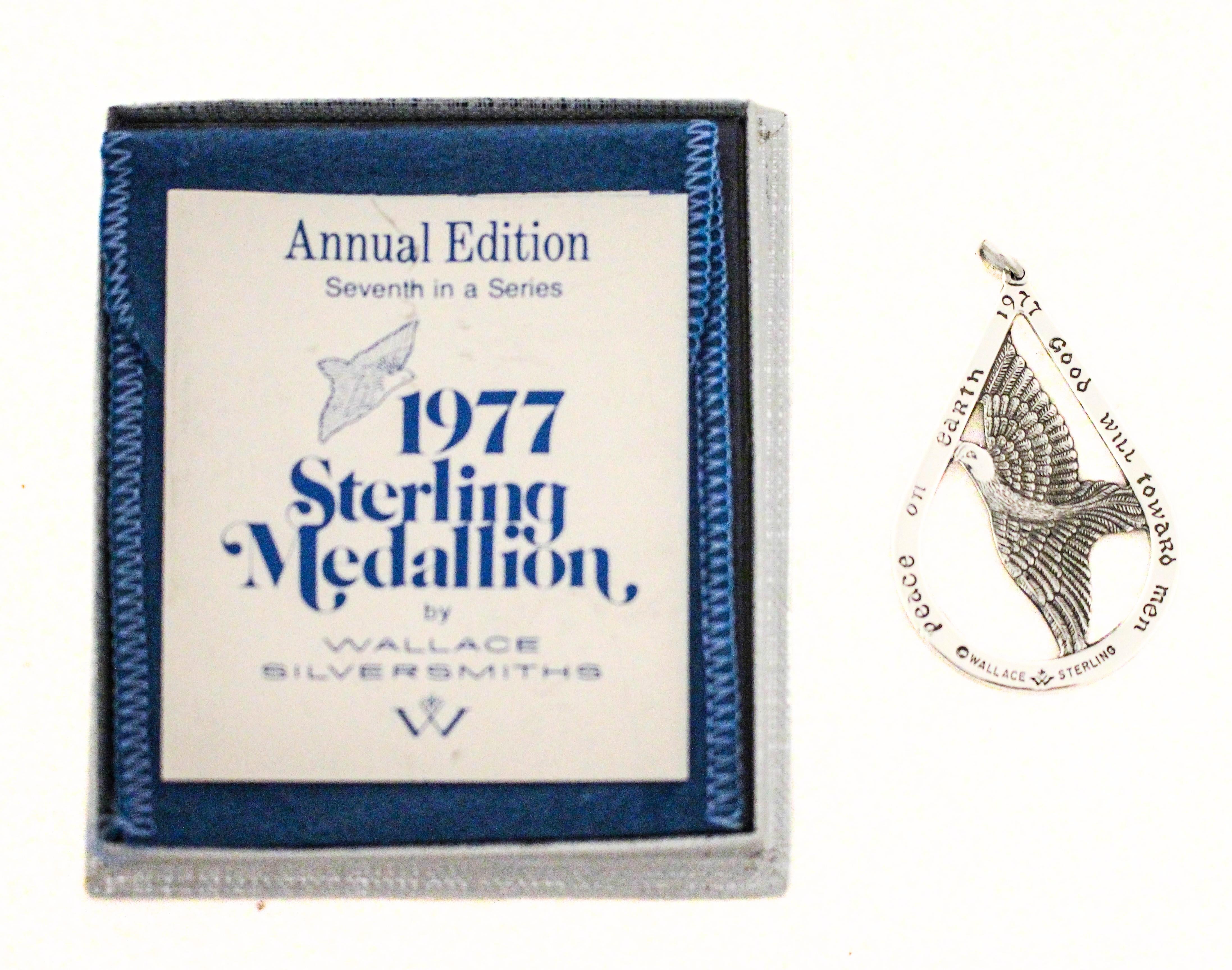 Americano Ornamento natalizio in argento sterling in vendita