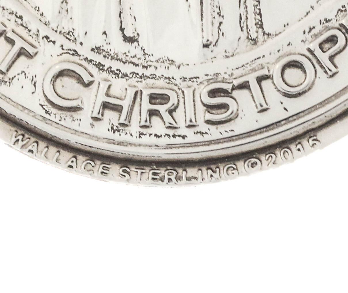 Ornamento natalizio in argento sterling In condizioni ottime in vendita a Brooklyn, NY