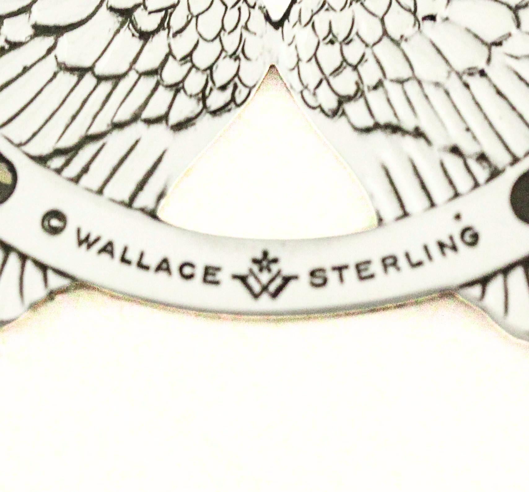 Ornamento natalizio in argento sterling In condizioni ottime in vendita a Brooklyn, NY