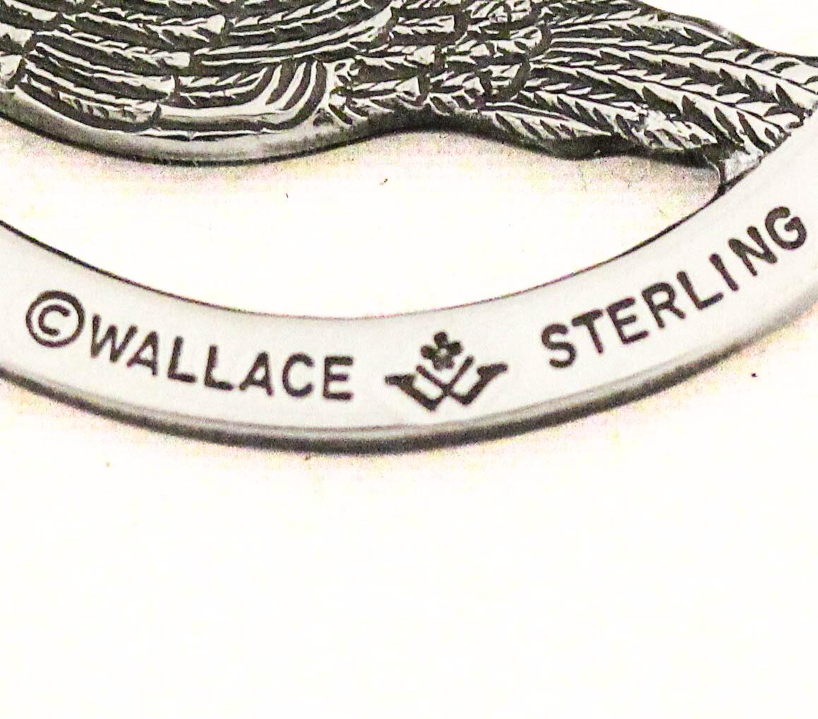 Ornamento natalizio in argento sterling In condizioni ottime in vendita a Brooklyn, NY