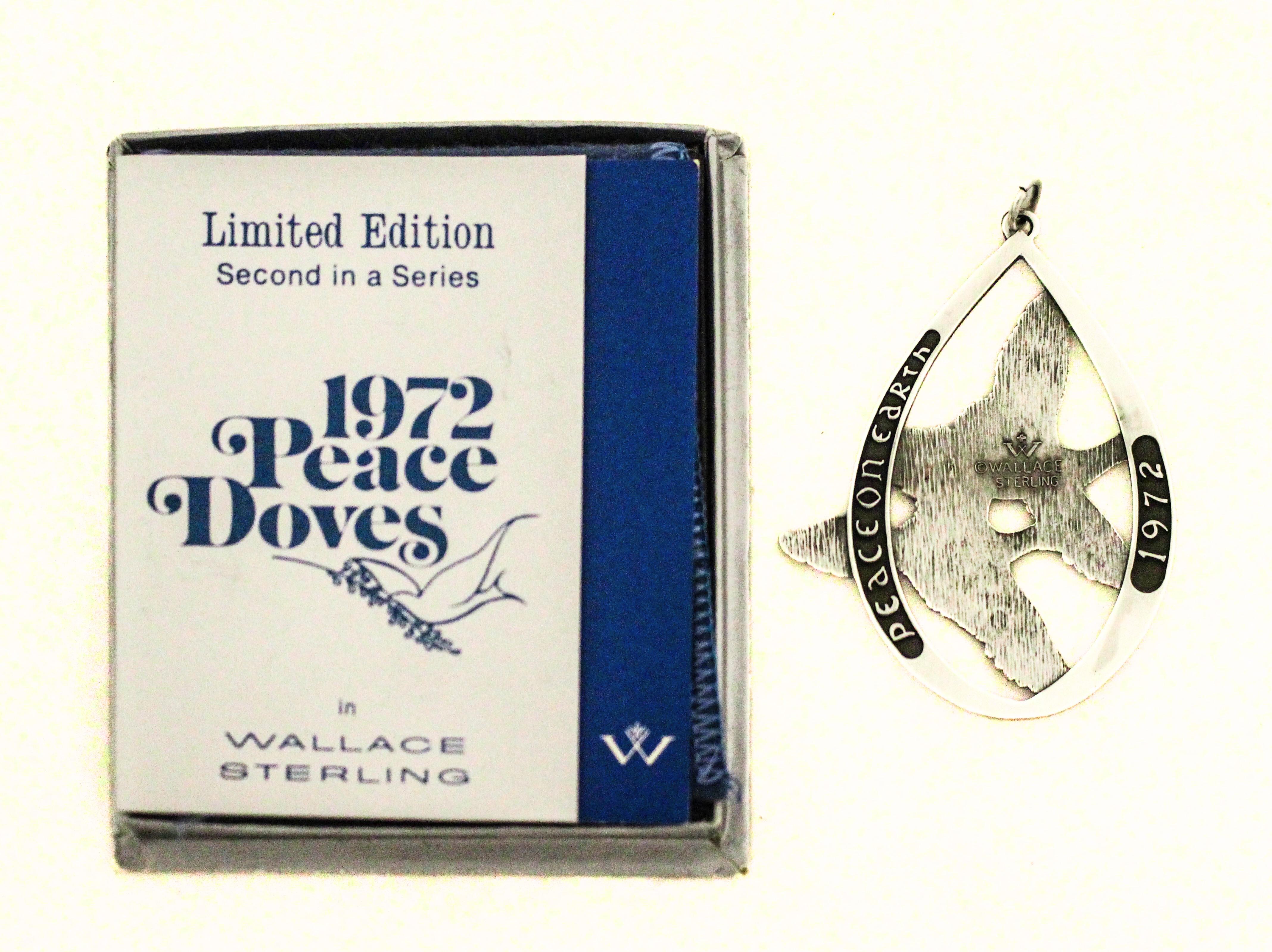 Ornamento natalizio in argento sterling In condizioni ottime in vendita a Brooklyn, NY