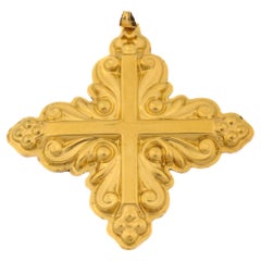 Ornement de Noël en argent sterling