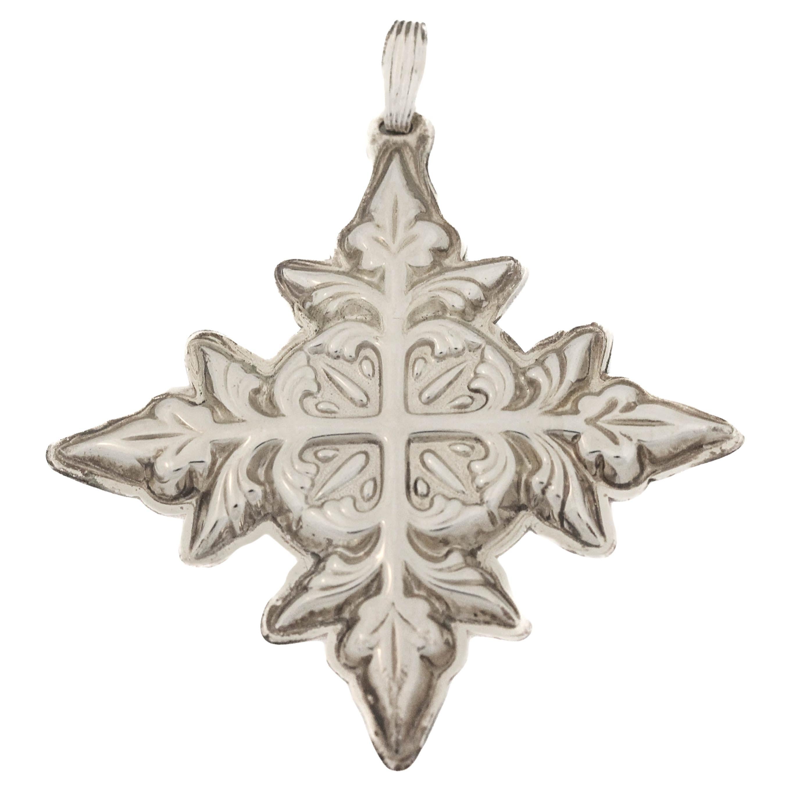Sterling Silver Christmas Ornament