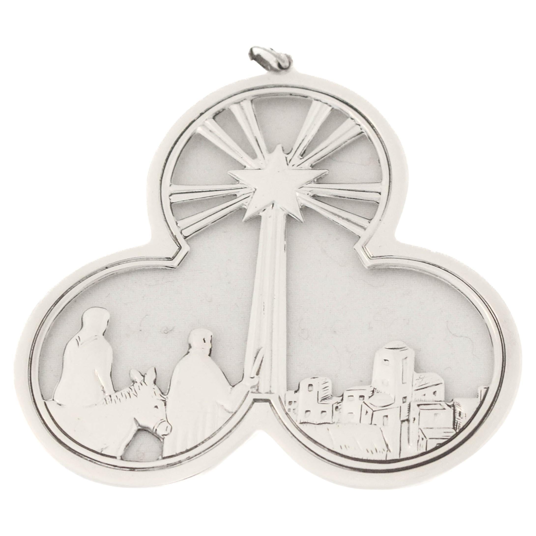 Sterling Silver Christmas Ornament