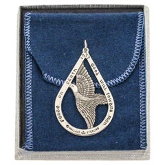 Ornamento natalizio in argento sterling