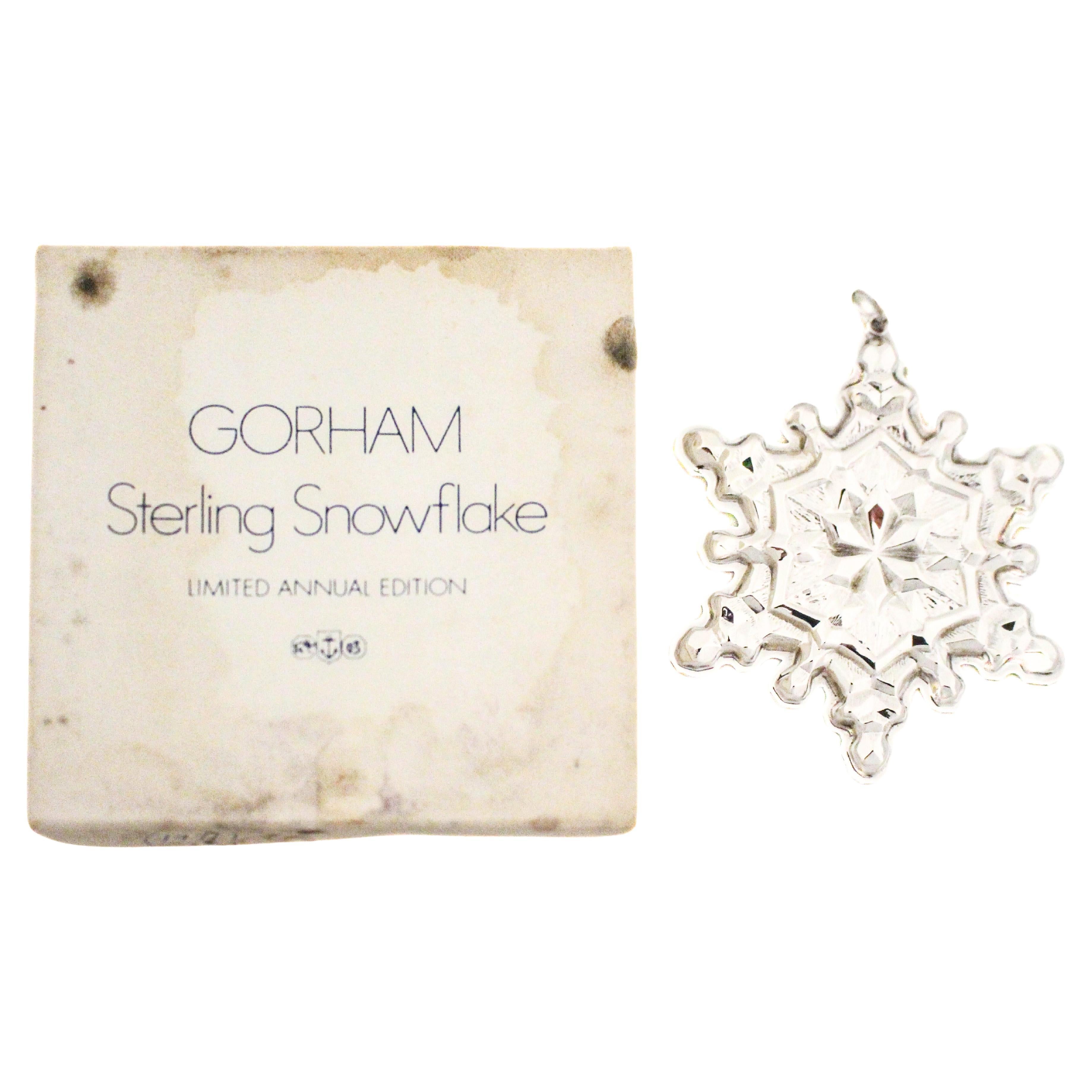 Sterling Silver Christmas Ornament