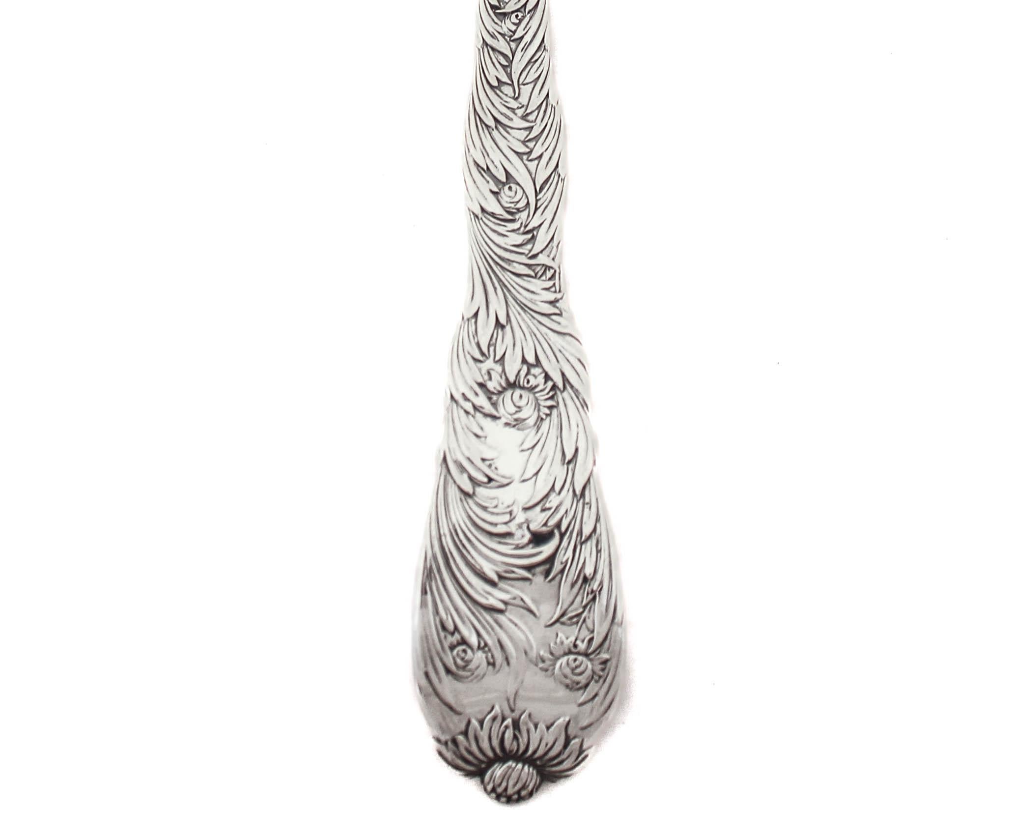 Sterling Silver “Chrysanthemum” Ladle  For Sale 1