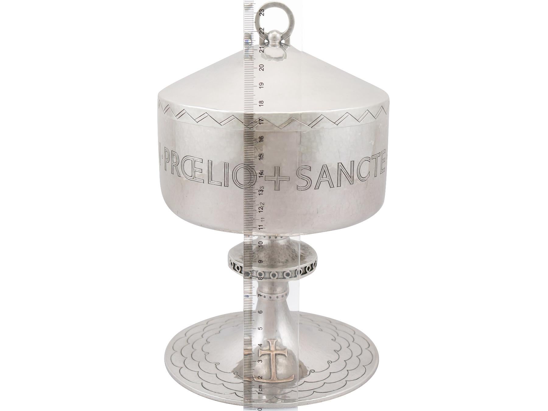 Sterling Silver Ciborium, circa 1940 9