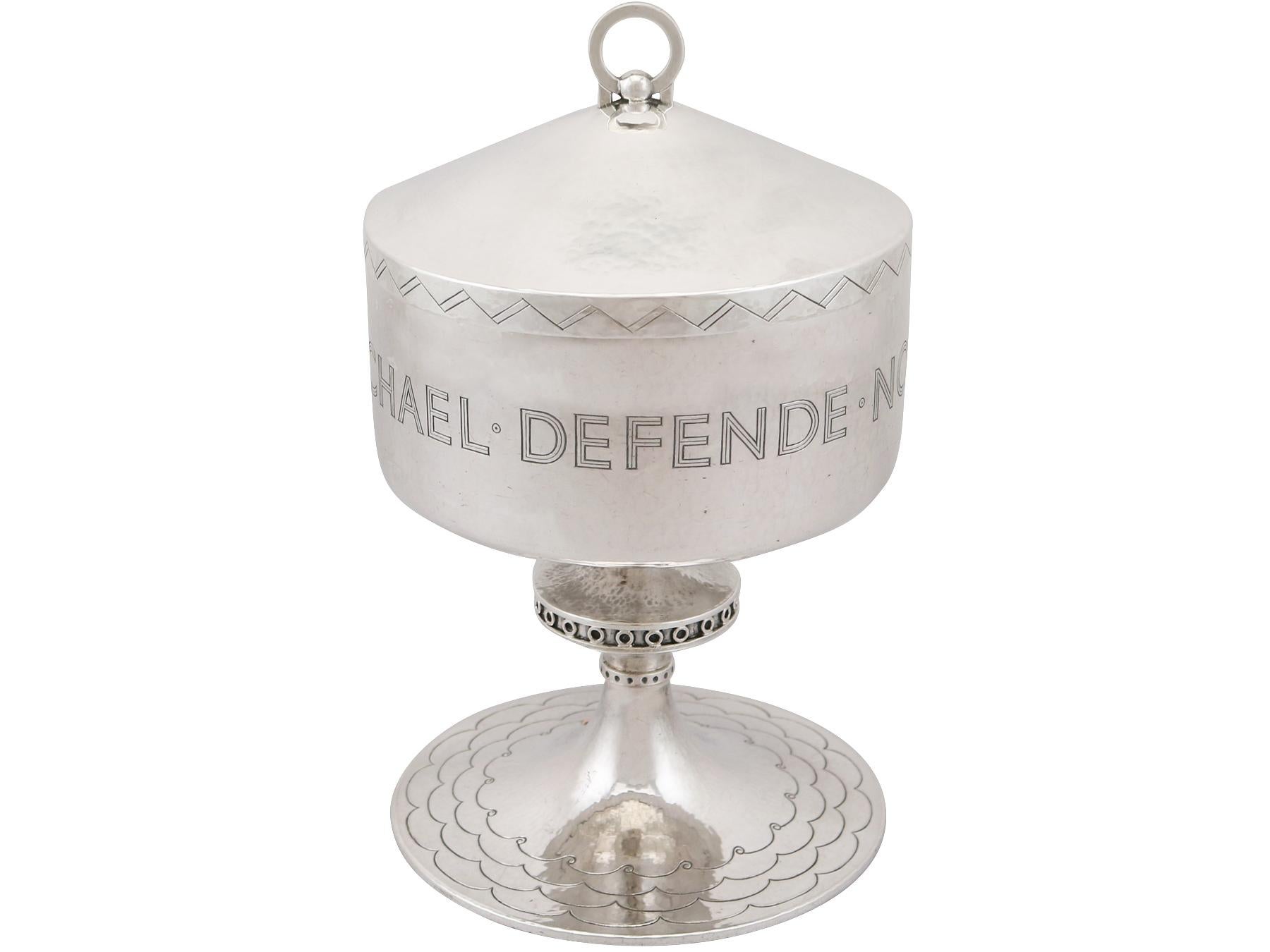 British Sterling Silver Ciborium, circa 1940