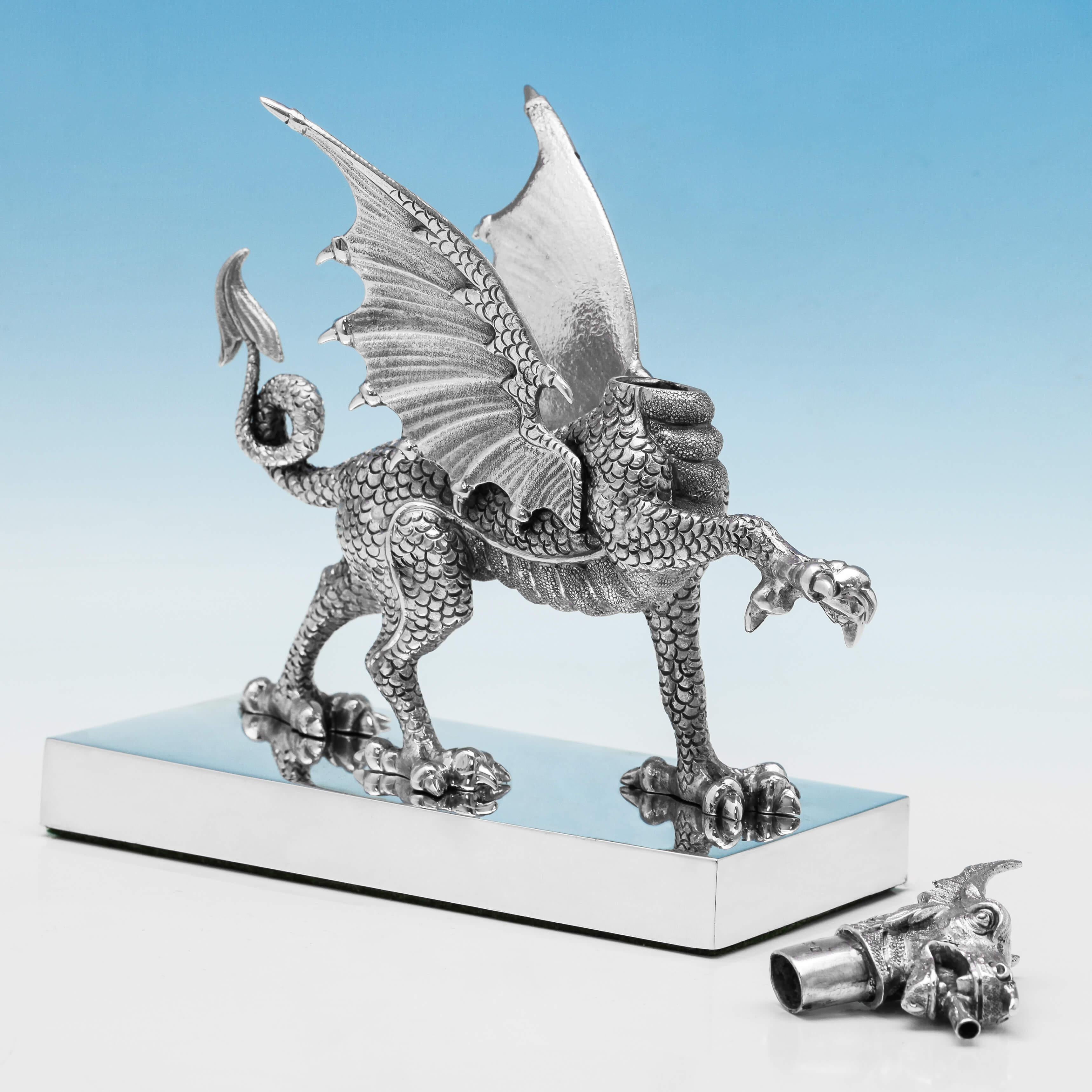 silver dragon lighter