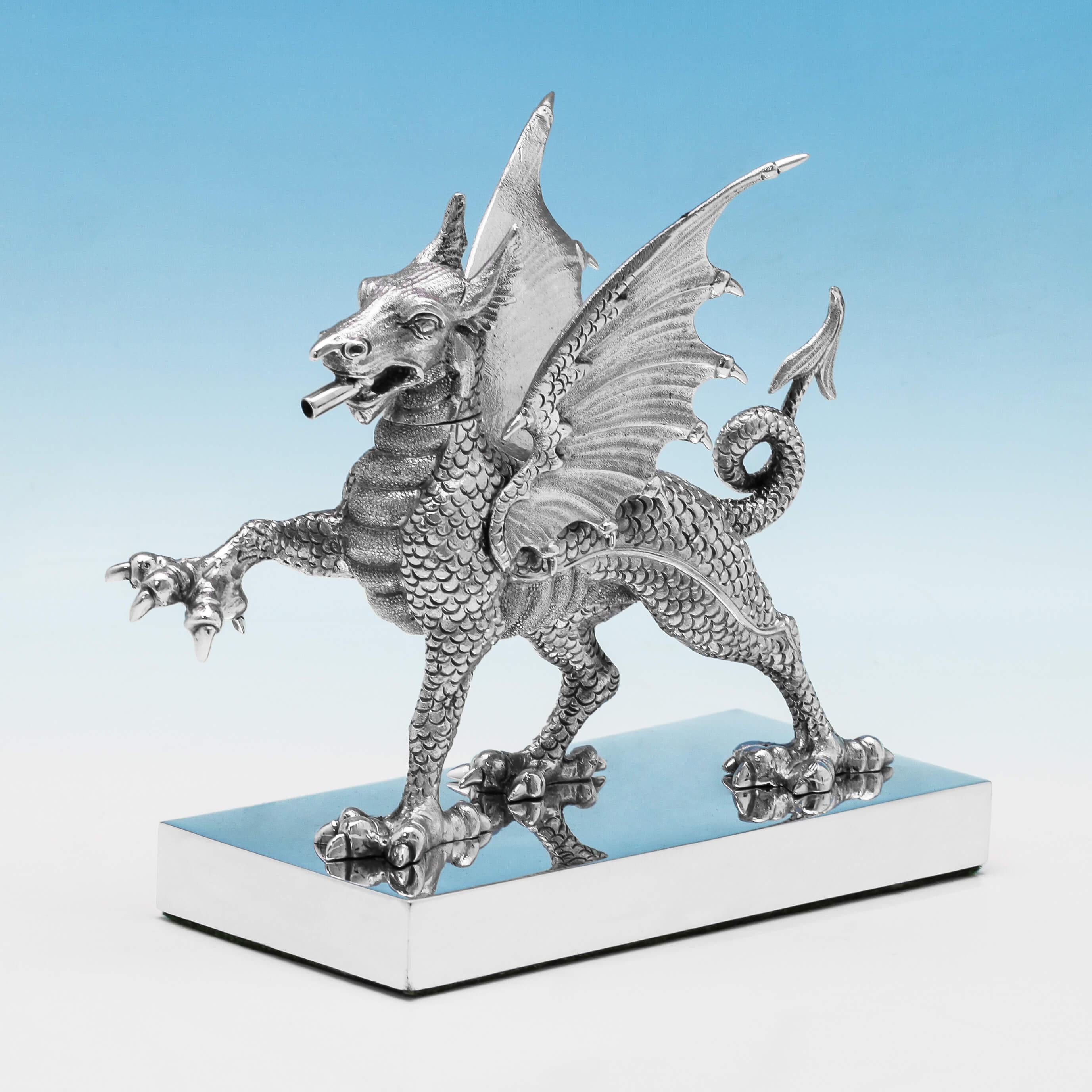 silver dragon lighter