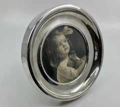 Sterling Silver Circular Standing Frame