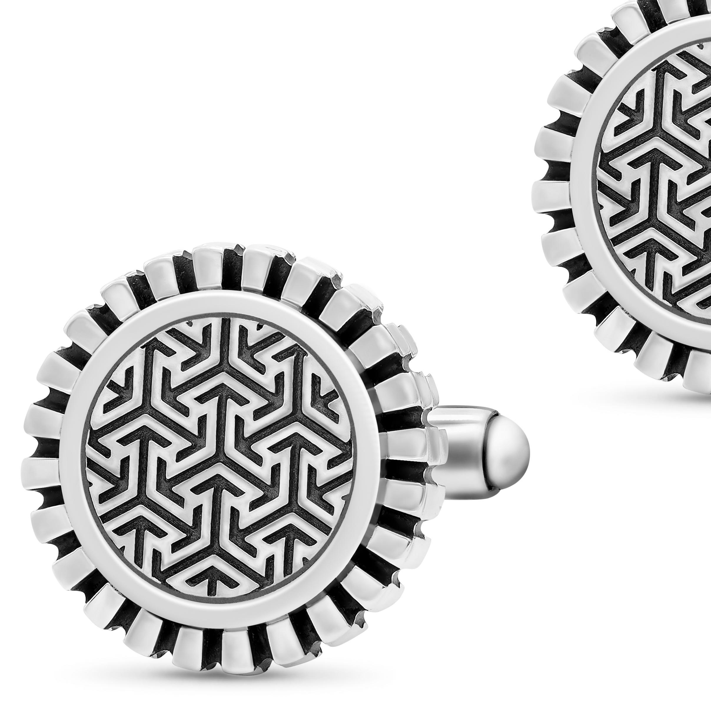 Contemporaneo Gemelli classici Mamluk in argento sterling in vendita
