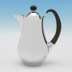 Sterling Silver 'Clements Tea Set' - Eric Clements for Mappin & Webb - 1963