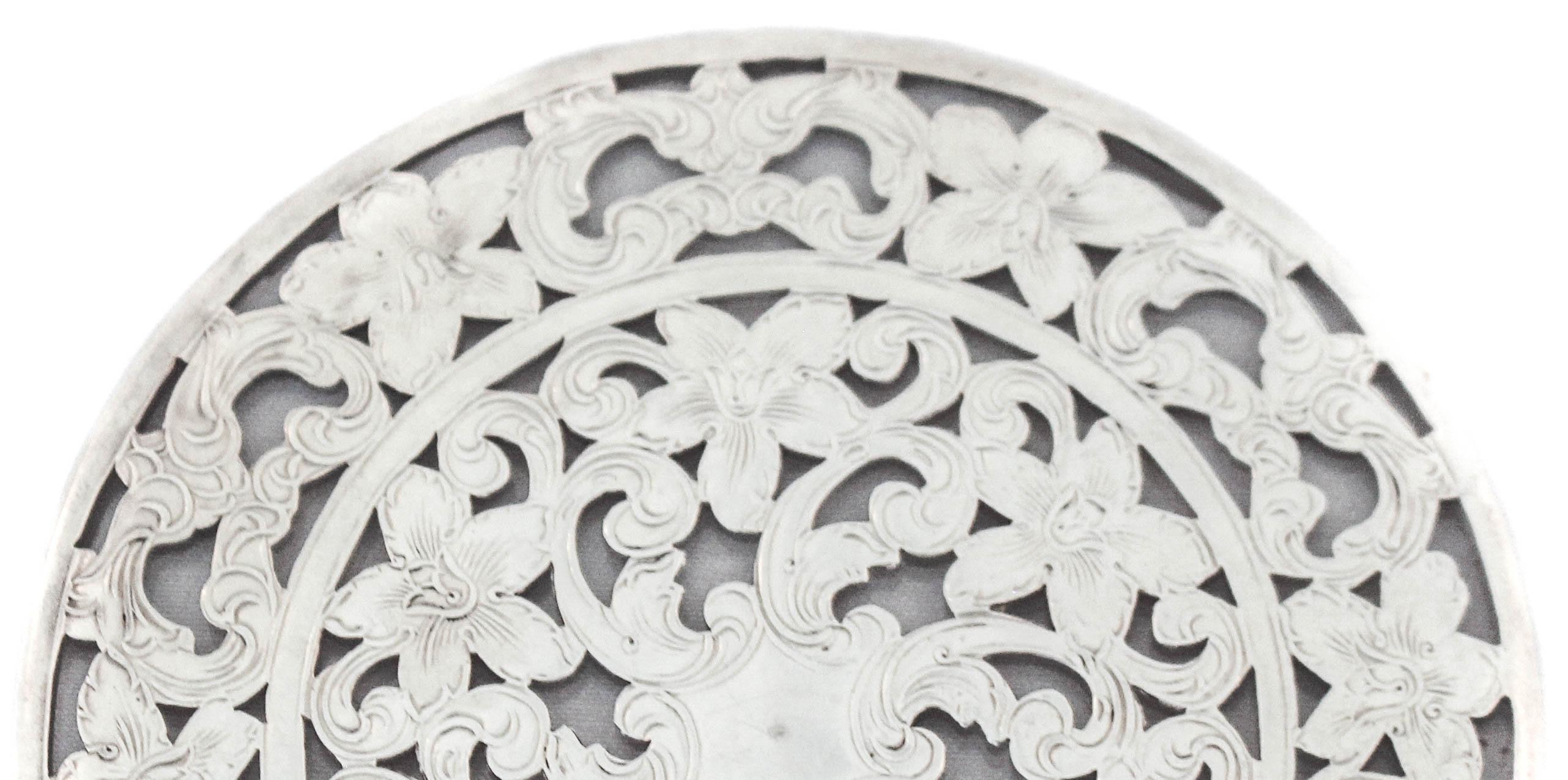 Early 20th Century Sterling Silver Coasters