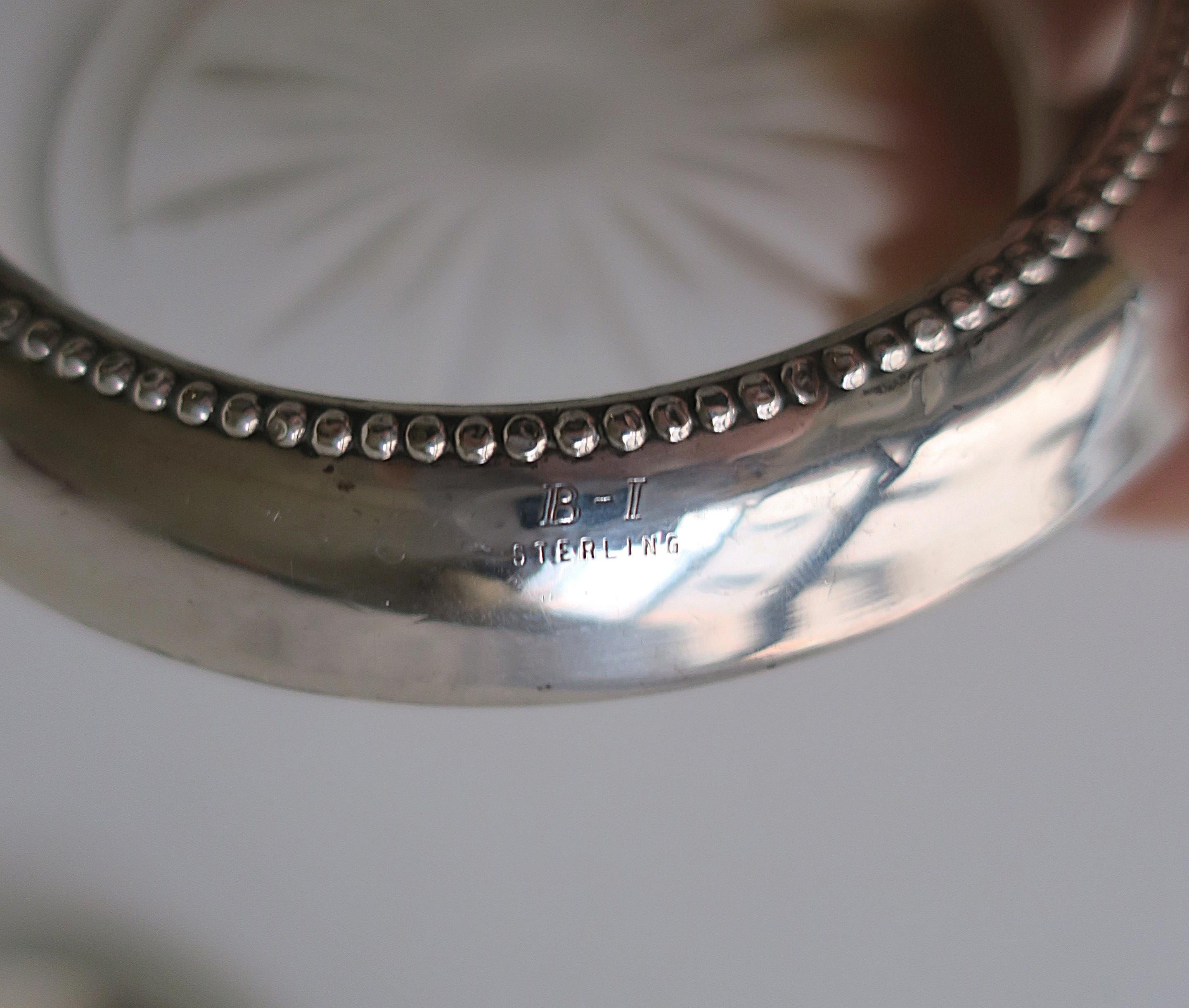 Sterling Silber Untersetzer im Angebot 4