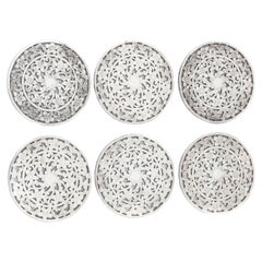 Sous-verres en argent sterling