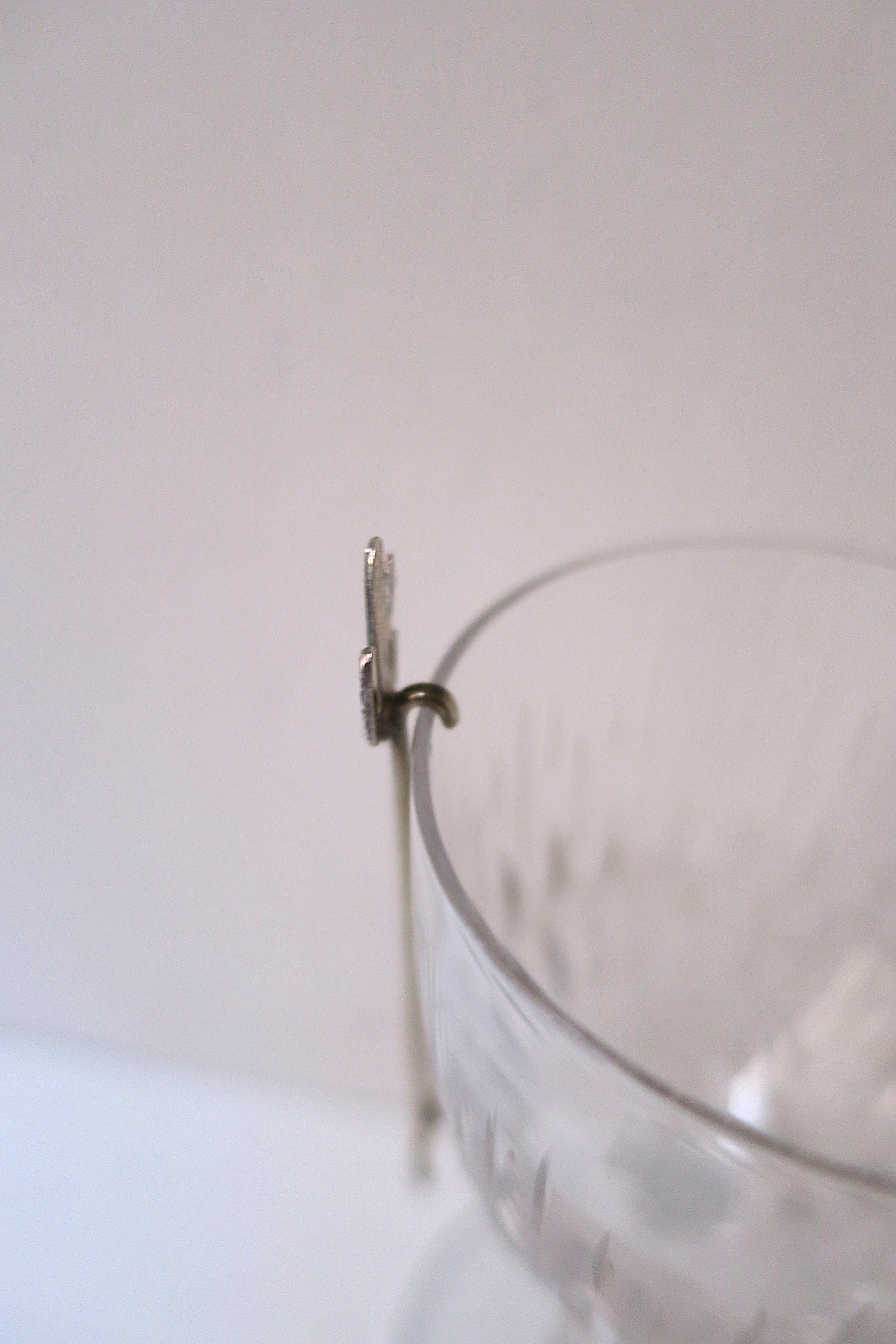 Couverts pour cocktails mexicains avec breloques en argent sterling, lot de 9 en vente 4
