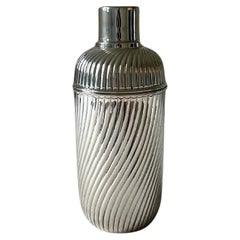 Retro Sterling Silver Cocktail Shaker