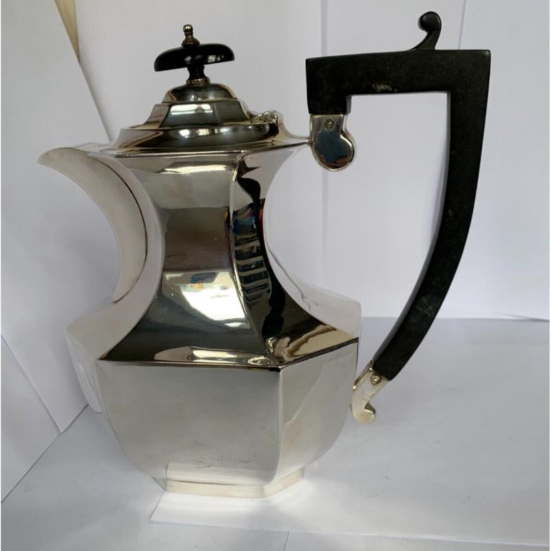 silver plate coffee pot