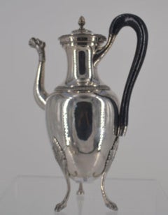 Sterling Silver Coffee/Tea Pot with Animal Spout