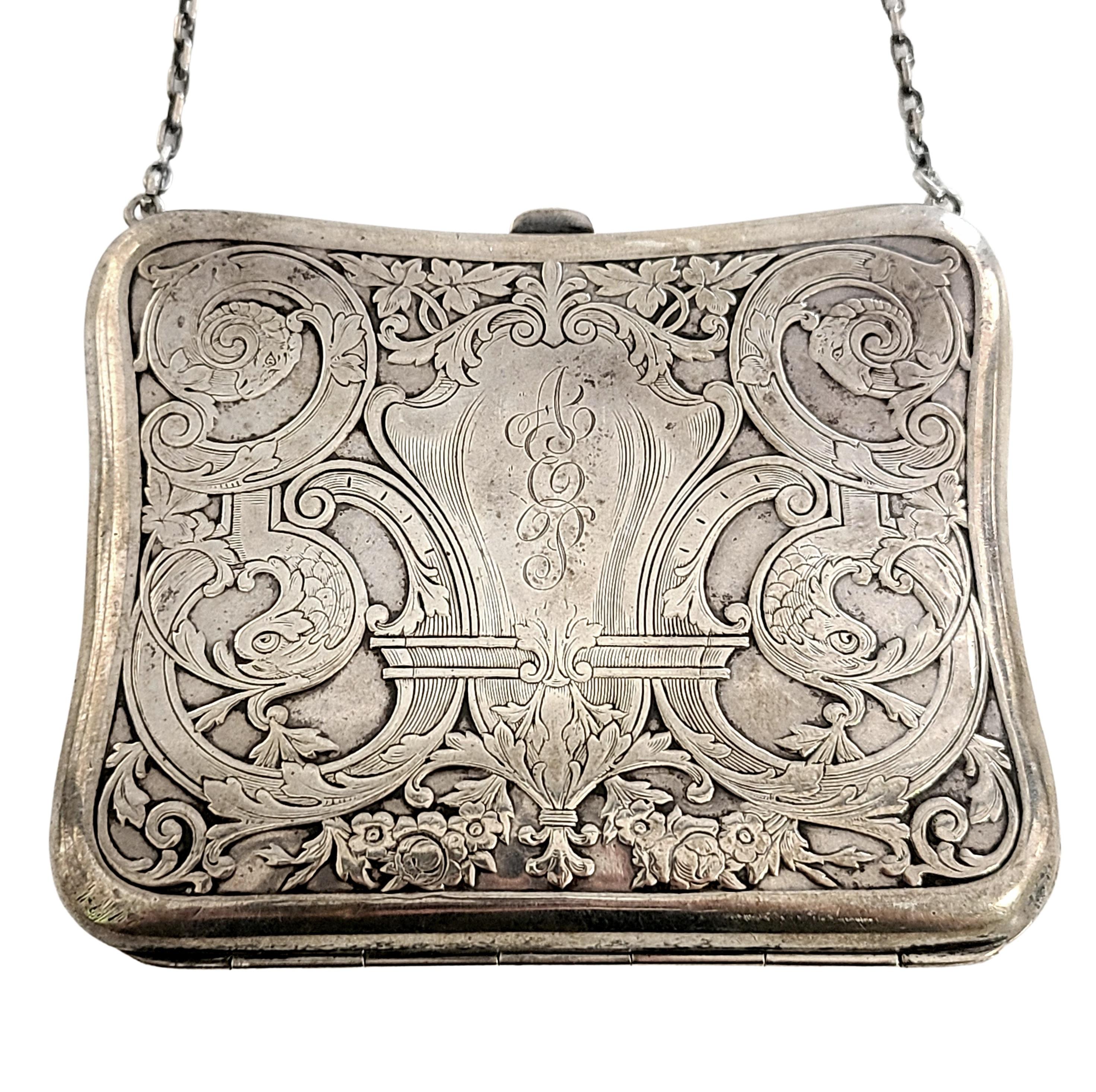 silver money purse
