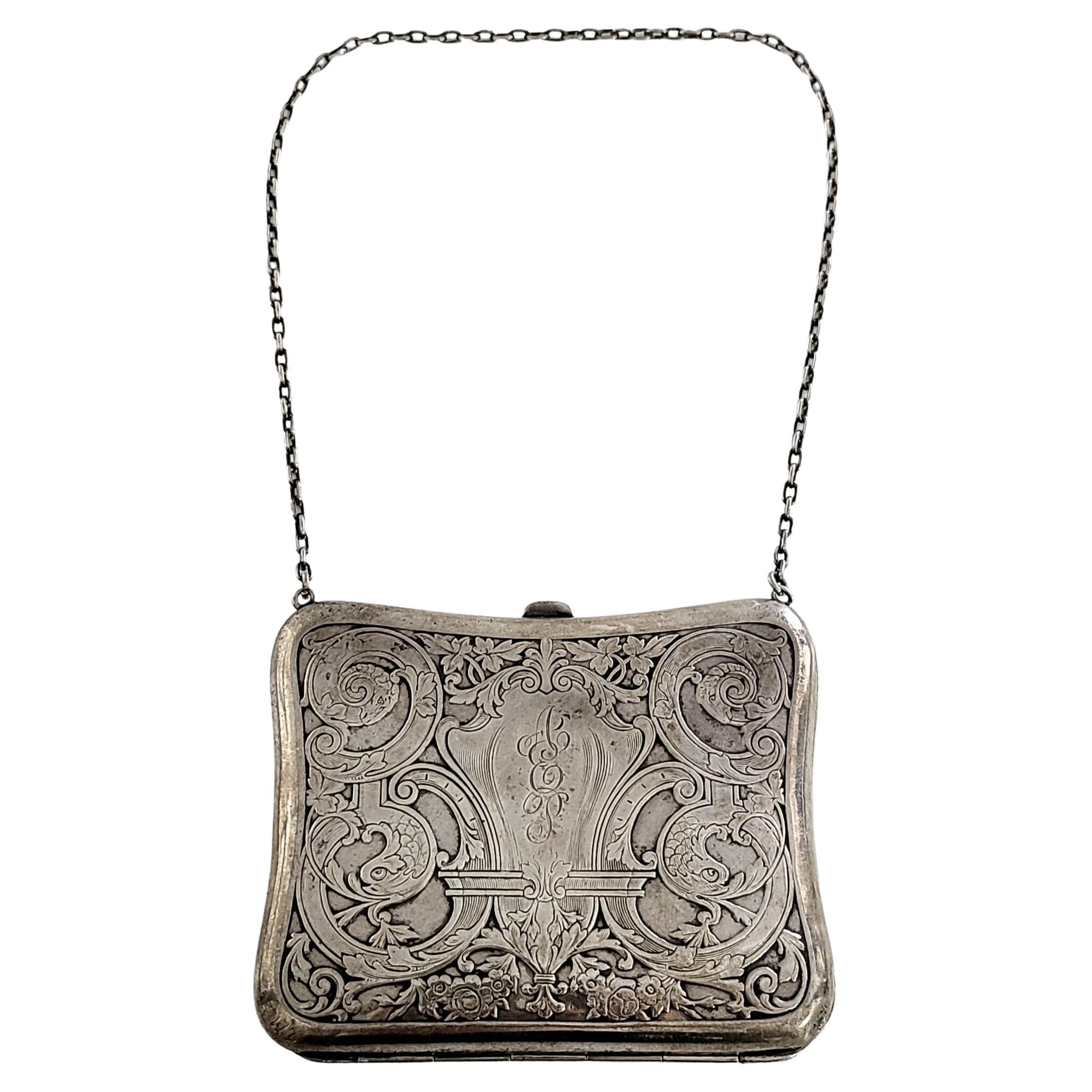 Sterling Silver Coin Purse with Monogram