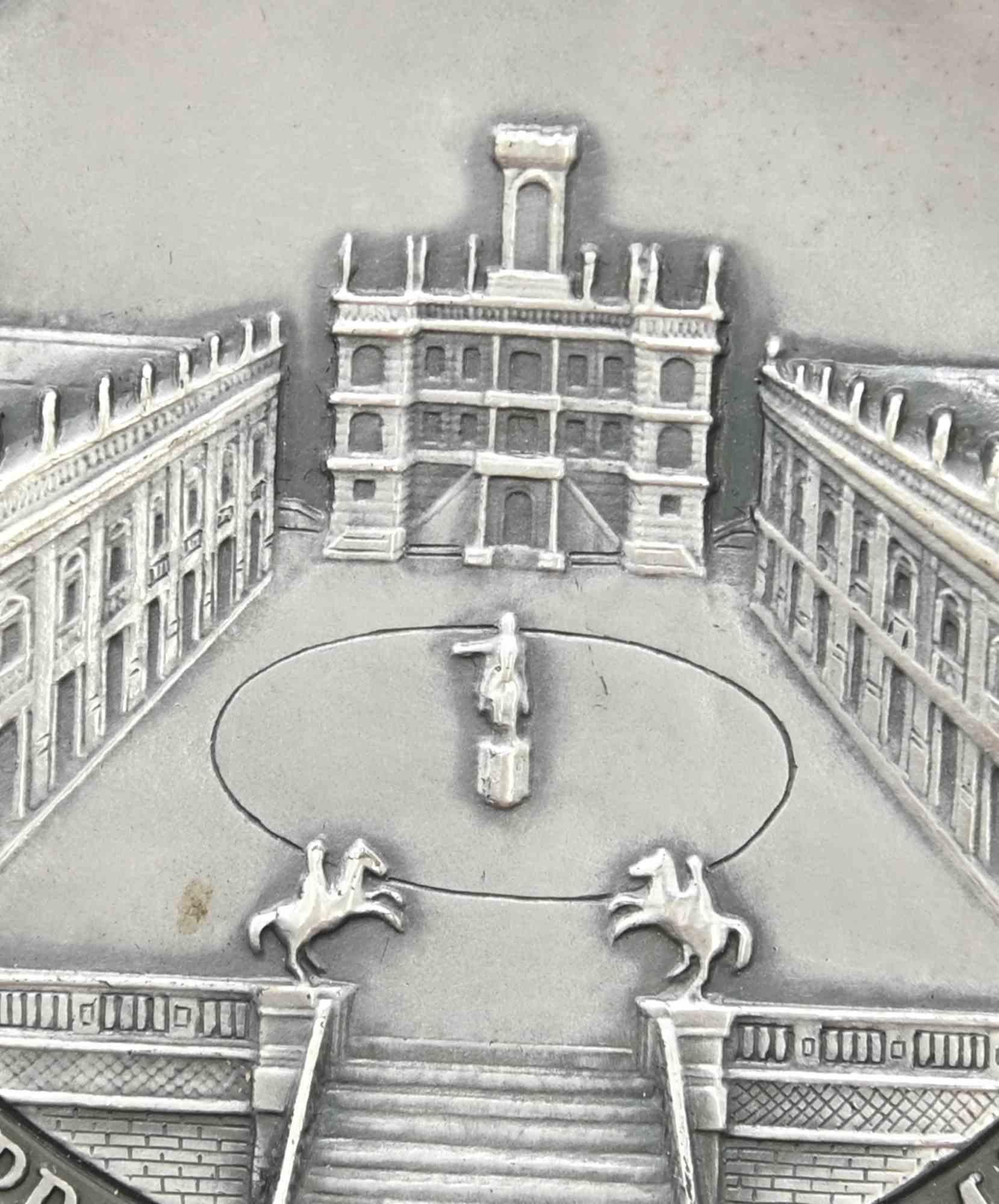 Medaglia commemorativa in argento Sterling dedicata a Torquato Tasso ..., 1995 In condizioni buone in vendita a Roma, IT