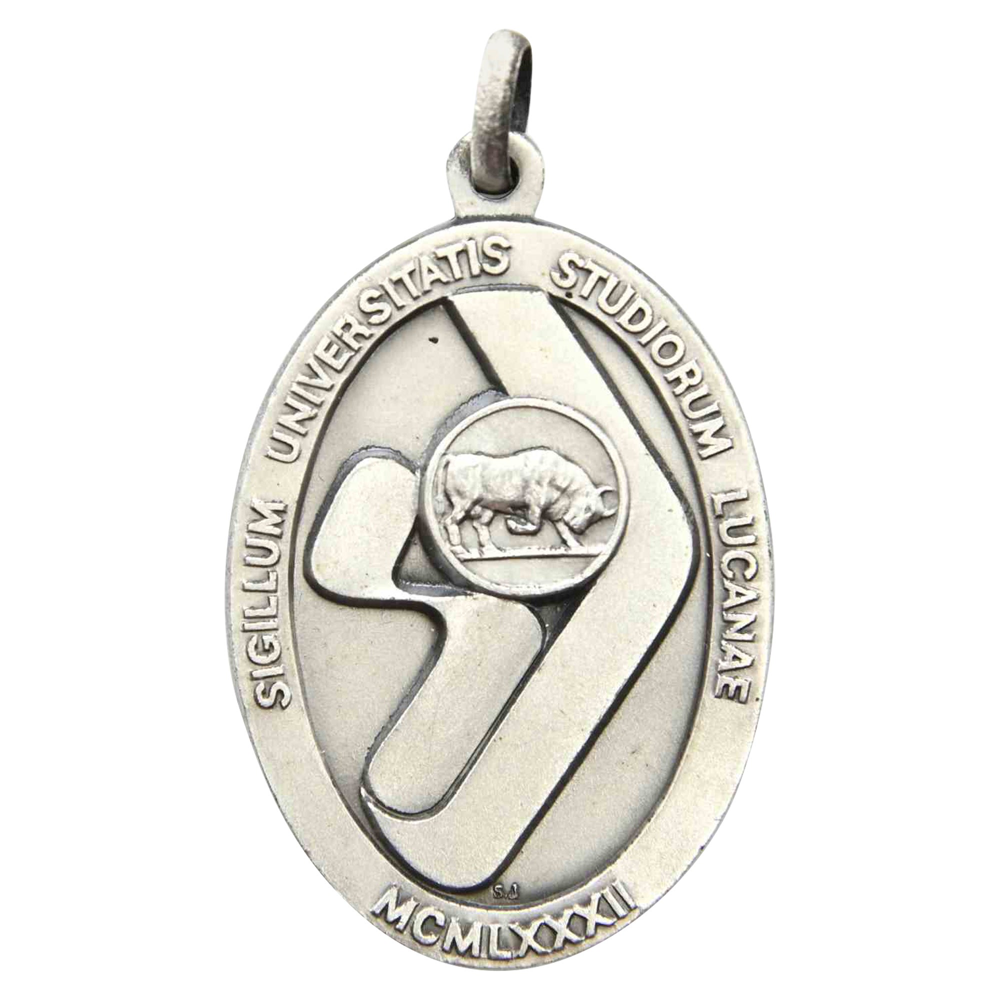 Sterling Silver Commemorative Medal from Università degli Studi della Basilicata