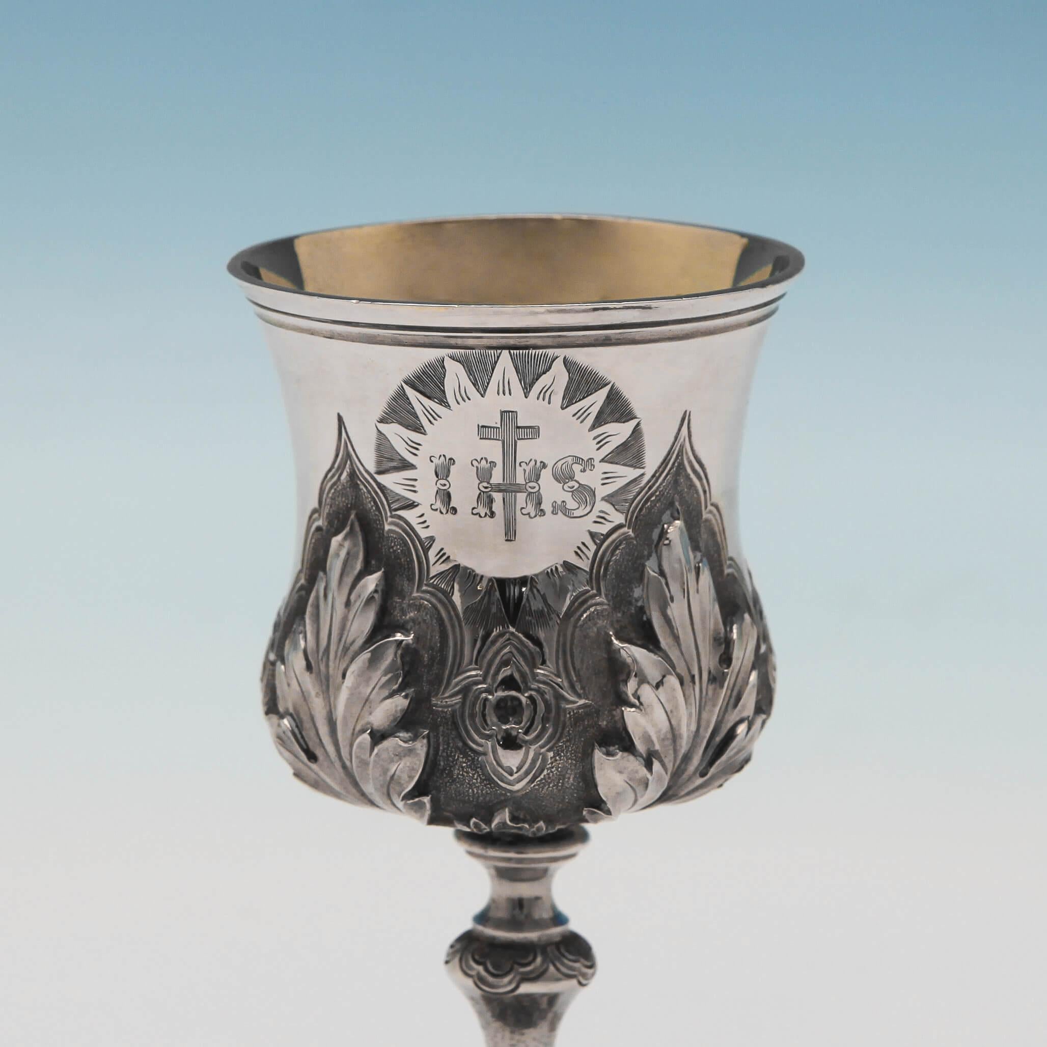 silver communion set