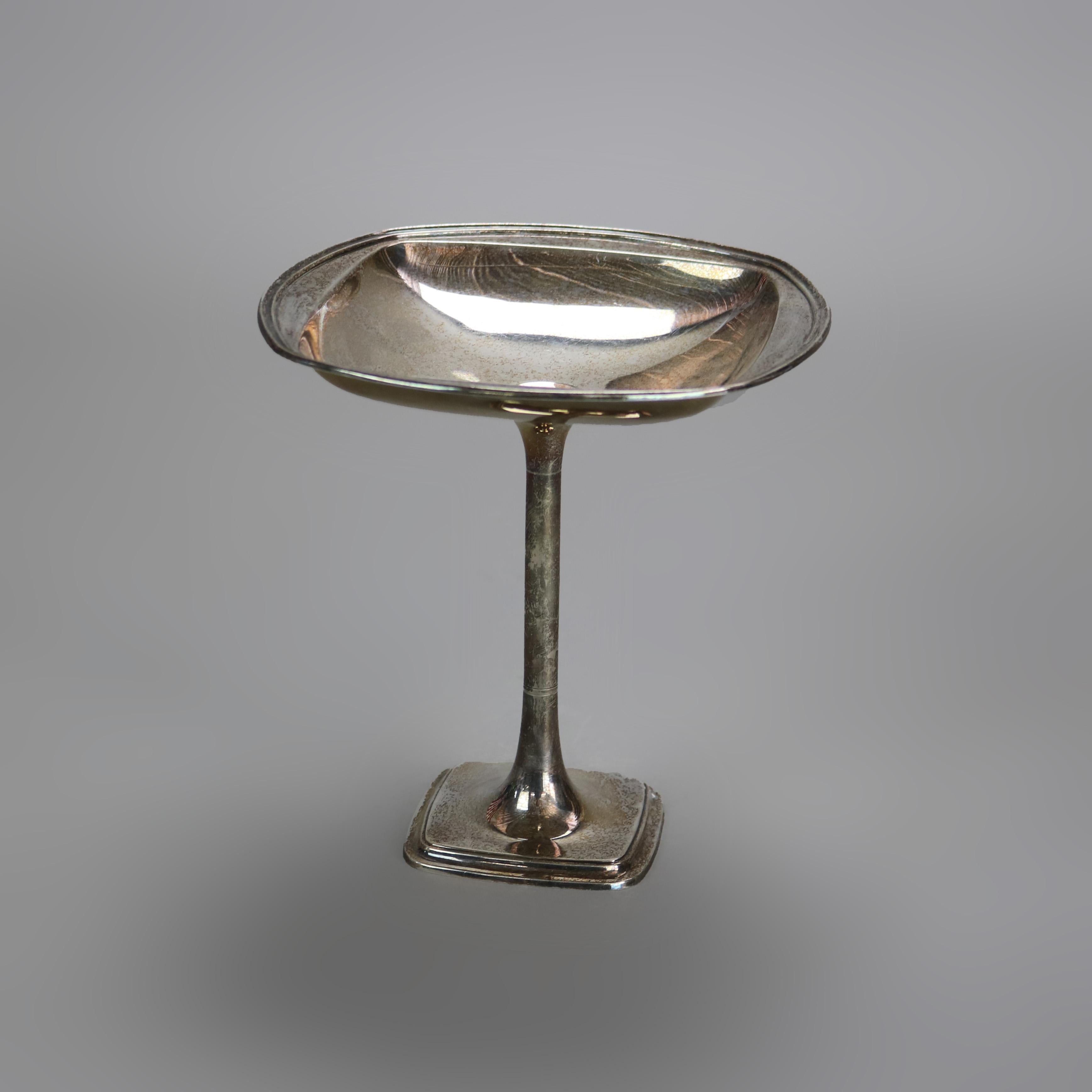 Compote d'argento Circa 1940 In condizioni buone in vendita a Big Flats, NY