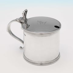 Antique Sterling Silver Condiment Set by Richard Comyns, London, 1929/1930