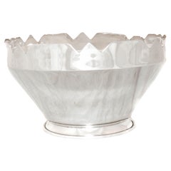 Bol artisanal en argent sterling