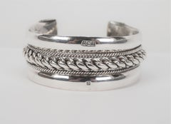 Sterling Silver Craftsman Cuff Bracelet