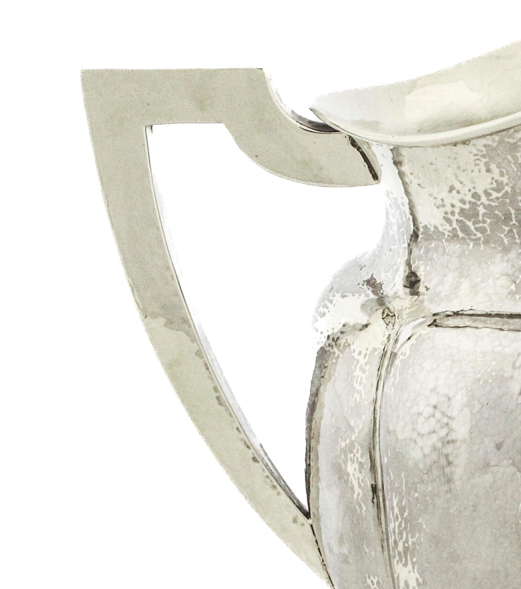 Sterling Silver Craftsman Water Pitcher (amerikanisch) im Angebot