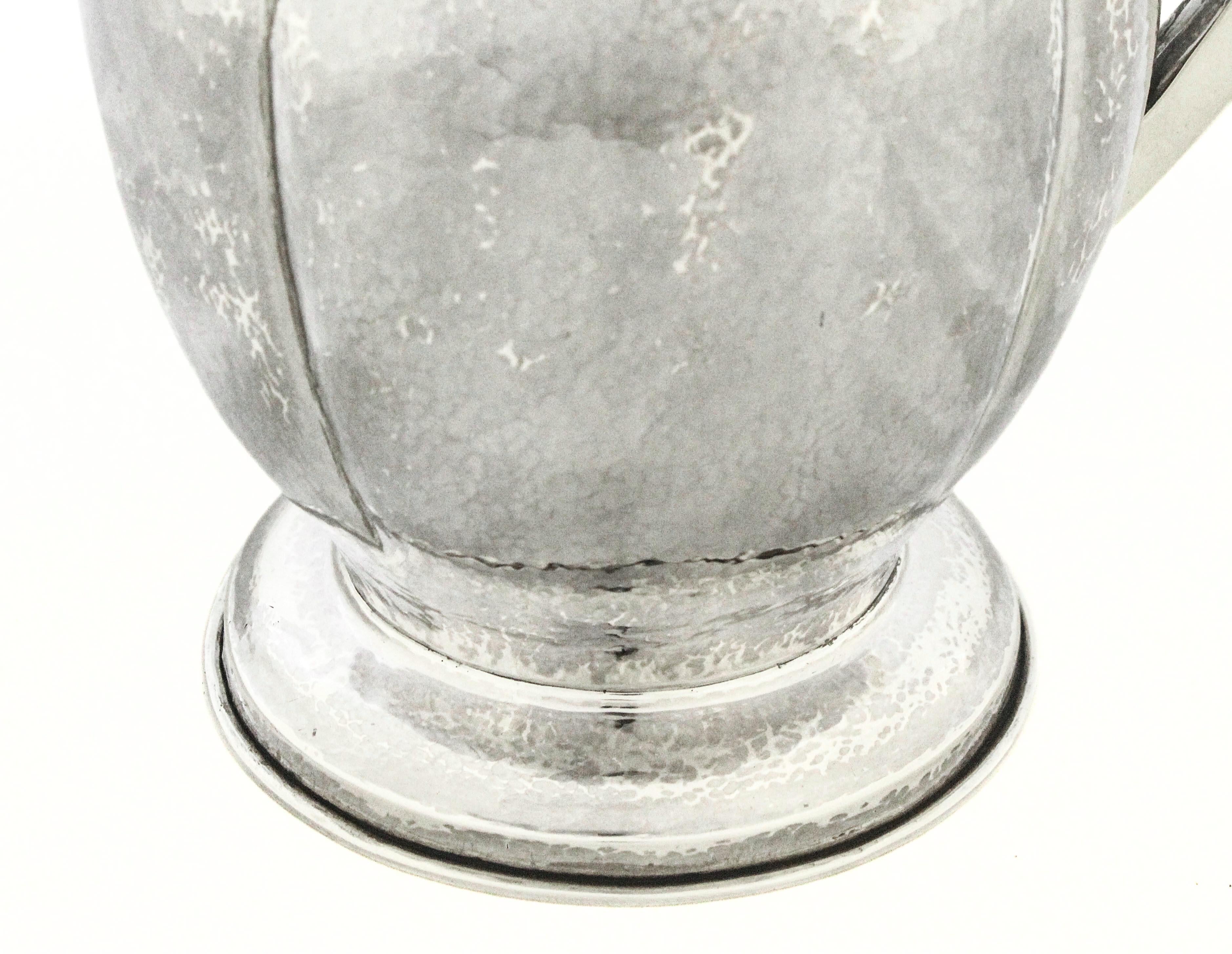 Sterling Silver Craftsman Water Pitcher im Zustand „Hervorragend“ im Angebot in Brooklyn, NY