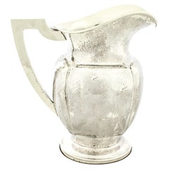 Sterling Silver Craftsman Water Pitcher