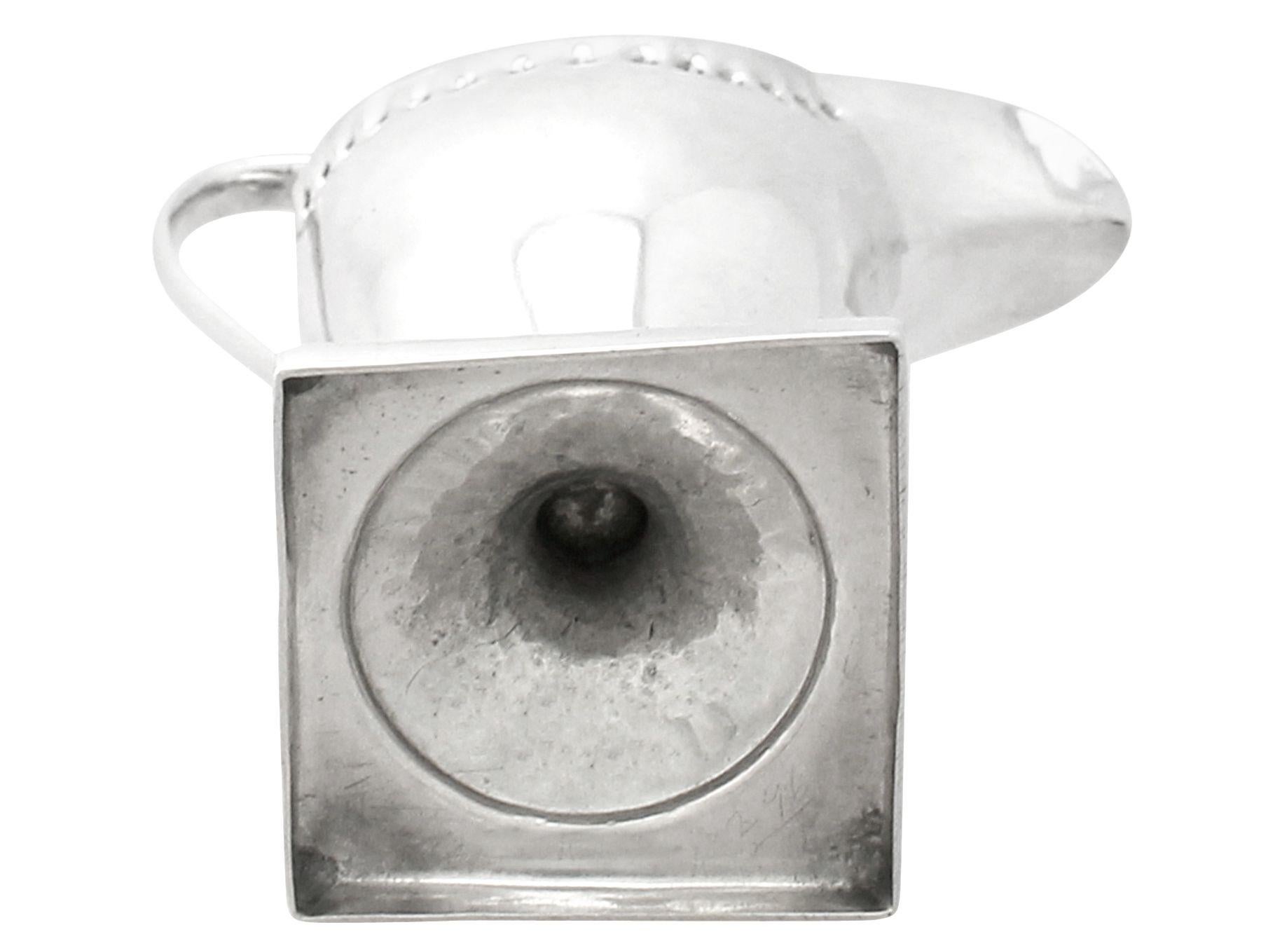 Jarra para crema de plata de ley Creamer de Peter and Ann Bateman en venta 1