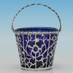 Georg III. Antiker Sahnekübel aus Sterlingsilber von Thomas Shepherd aus dem Jahr 1775