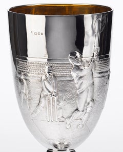 Sterling Silver Cricket Trophy, circa 1923