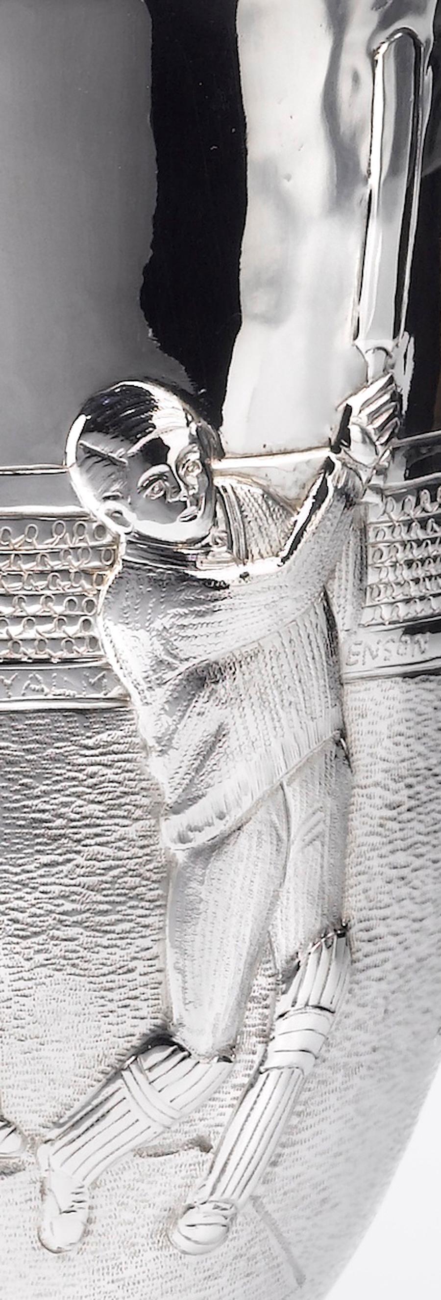 Trofeo di cricket in argento, 1923 circa in vendita 2