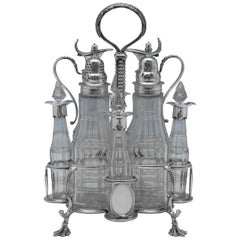 Sterling Silver Cruet Set