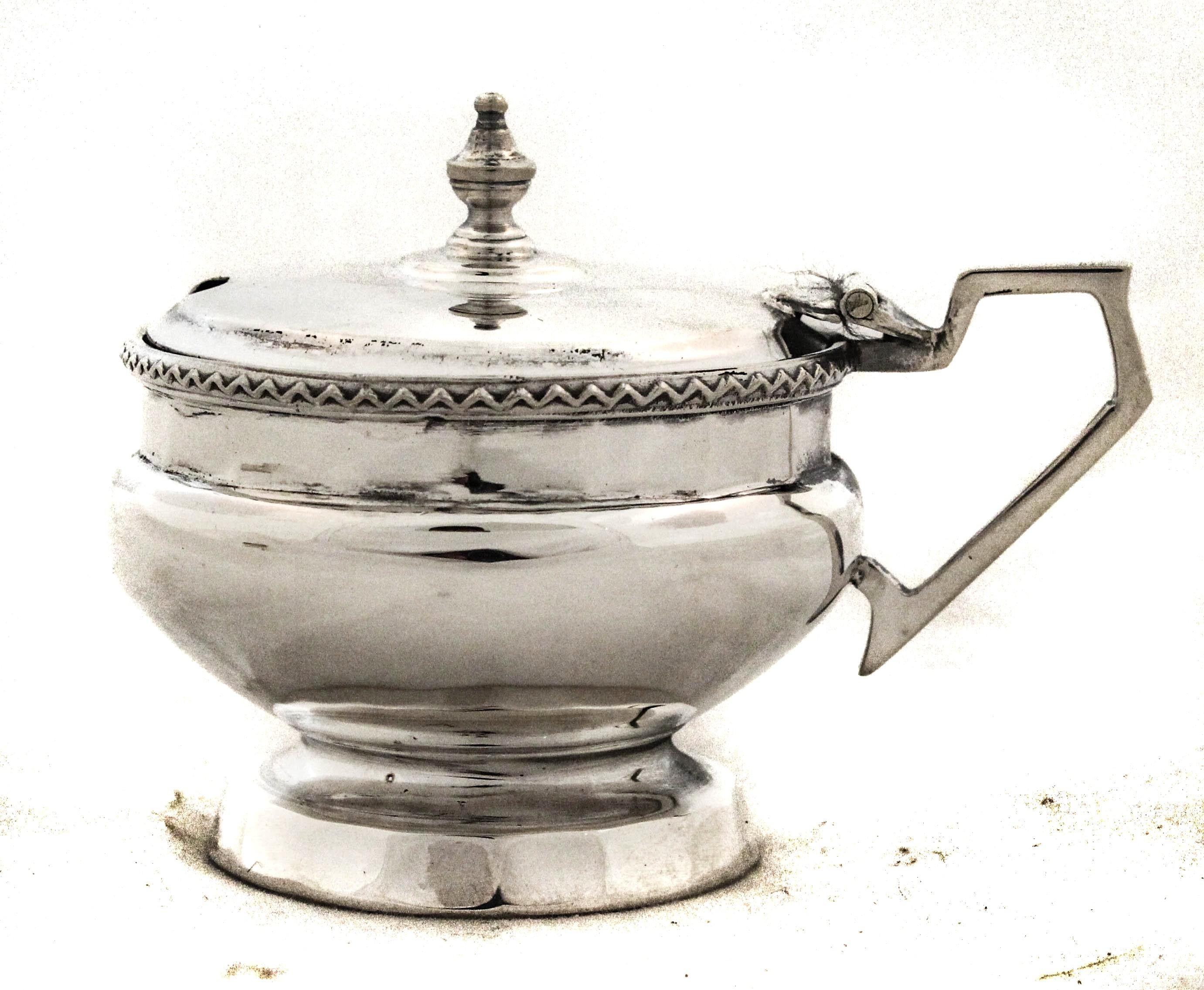 Sterling Silver Cruet Set in Original Box principios del siglo XX en venta